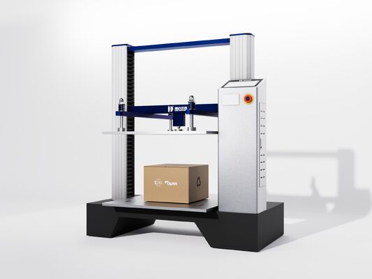LCD Display Box Compression Testing Machine With Windows 7 Control System Package Testing Equipment