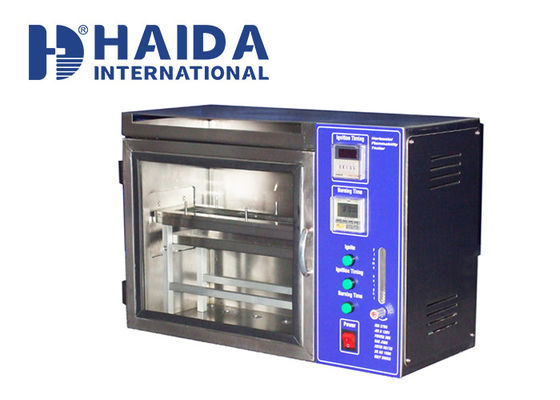 ভালো দাম স্টেইনলেস স্টীল ফ্রেম স্বয়ংচালিত অভ্যন্তর flammability পরীক্ষা মেশিন অনলাইন